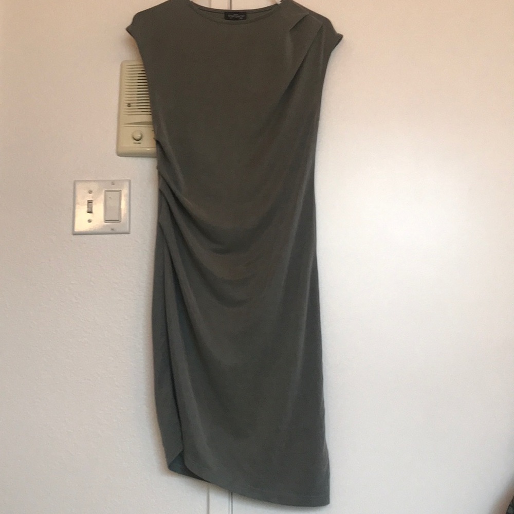 Ribbed long Tee Shirt Dress Too Shop